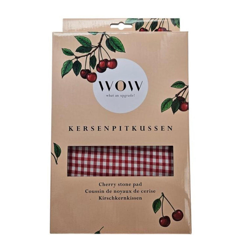 Laden Sie das Bild in Galerie -Viewer, Wow kersenpitkussen 20x30cm rood-wit