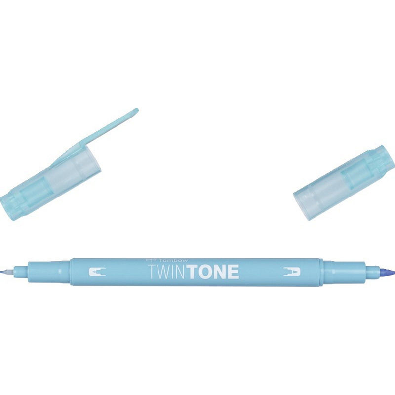 Load image into Gallery viewer, Tombow • twintone dual-tip brushpen light blue