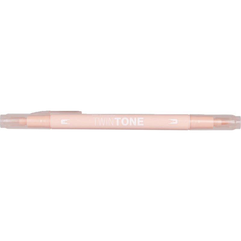 Load image into Gallery viewer, Tombow • twintone dual-tip brushpen coral pink