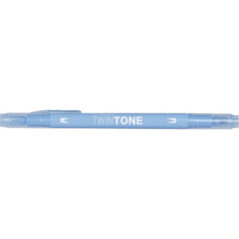 Load image into Gallery viewer, Tombow • twintone dual-tip brushpen saxe blue