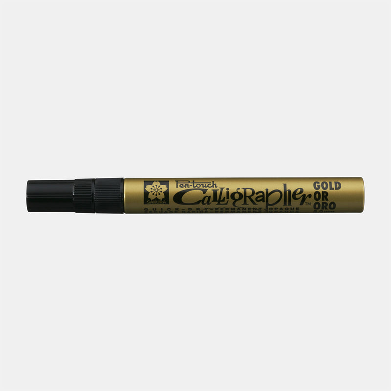 Load image into Gallery viewer, Sakura • pen-touch kalligrafie pen medium goud