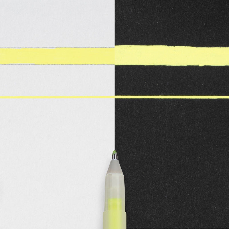 Load image into Gallery viewer, Sakura • gelly roll moonlight fluorescerende gelpen geel
