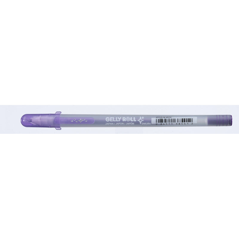 Load image into Gallery viewer, Sakura • gelly roll silver shadow paars