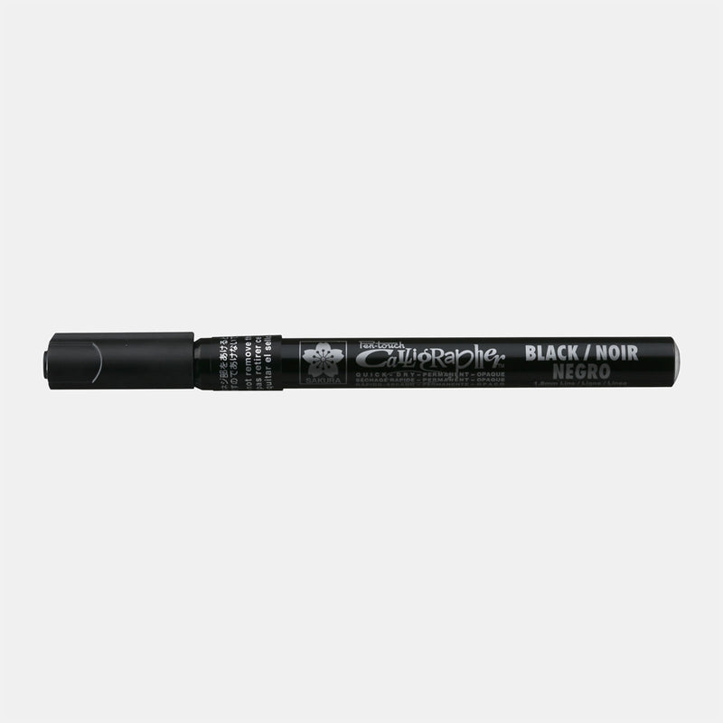 Cargue la imagen en el visor de la galería, Sakura • pen-touch kalligrafie pen fijn zwart