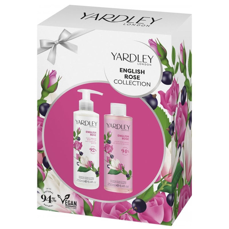 Load image into Gallery viewer, Yardley london yarley london english rose body wash body lotion collection