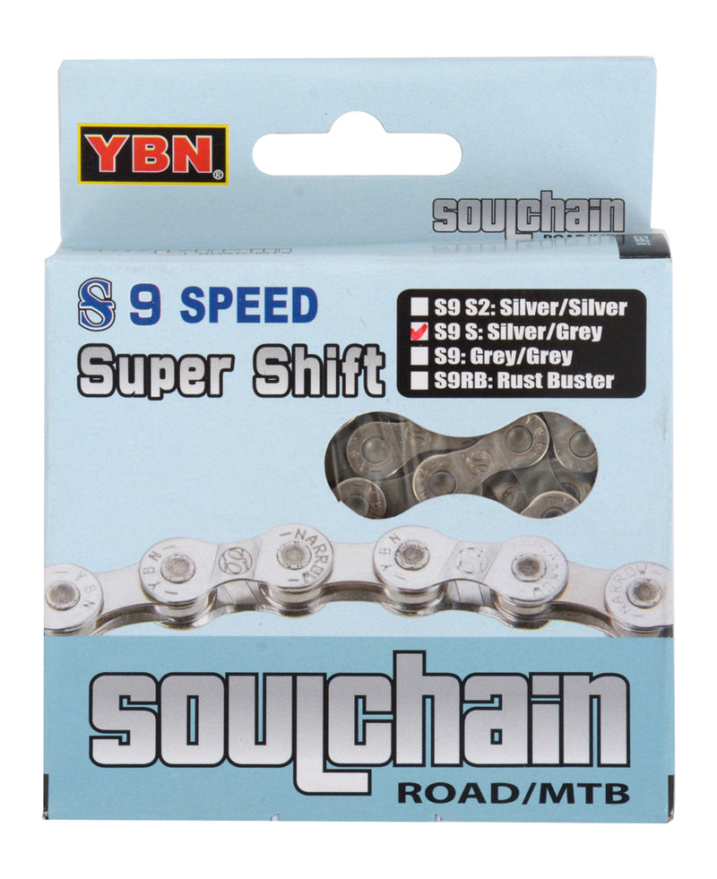 Laden Sie das Bild in Galerie -Viewer, Ybn s9s 9-speed chain 116 links