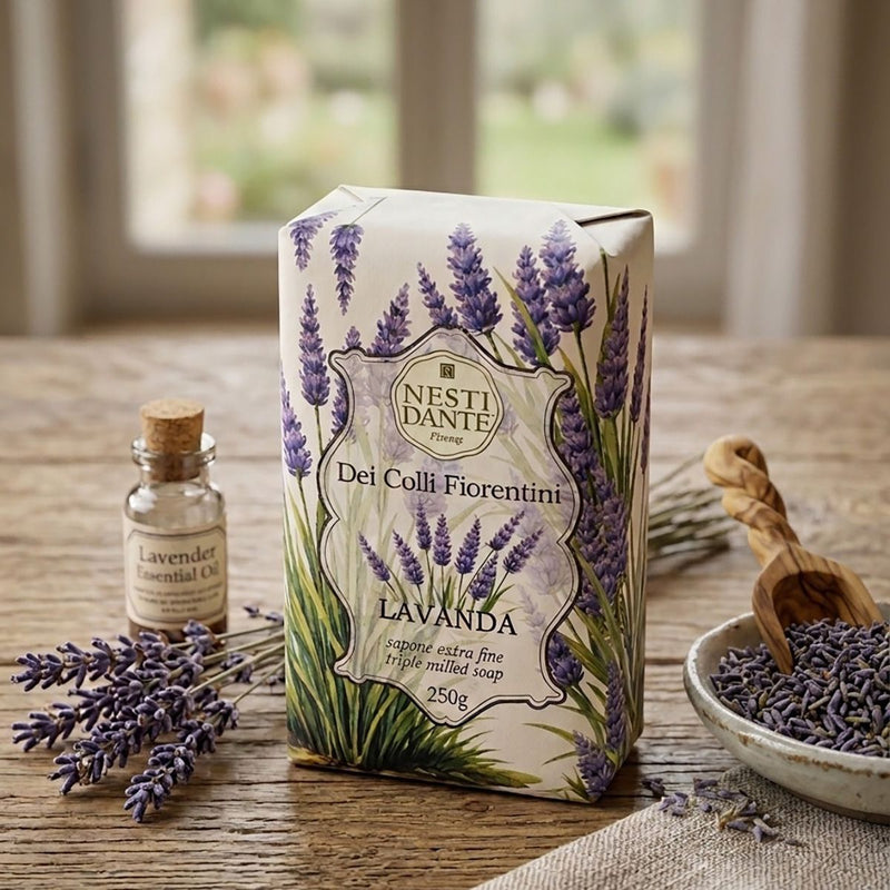 Afbeelding laden in galerijviewer, Nesti dante fiorentini lavanda zeep 250gr.
