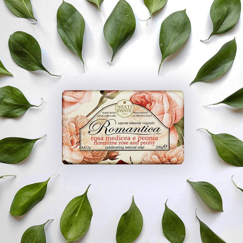 Afbeelding laden in galerijviewer, Nesti dante romantica rose peony zeep 250gr.