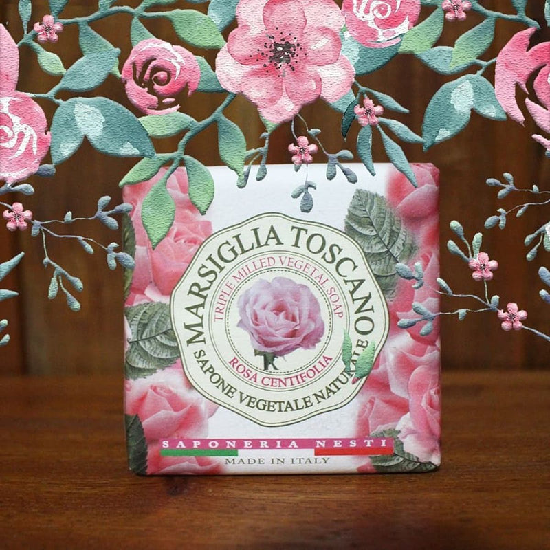 Load image into Gallery viewer, Nesti dante marsiglia toscano rosa centifolia zeep 200gr.