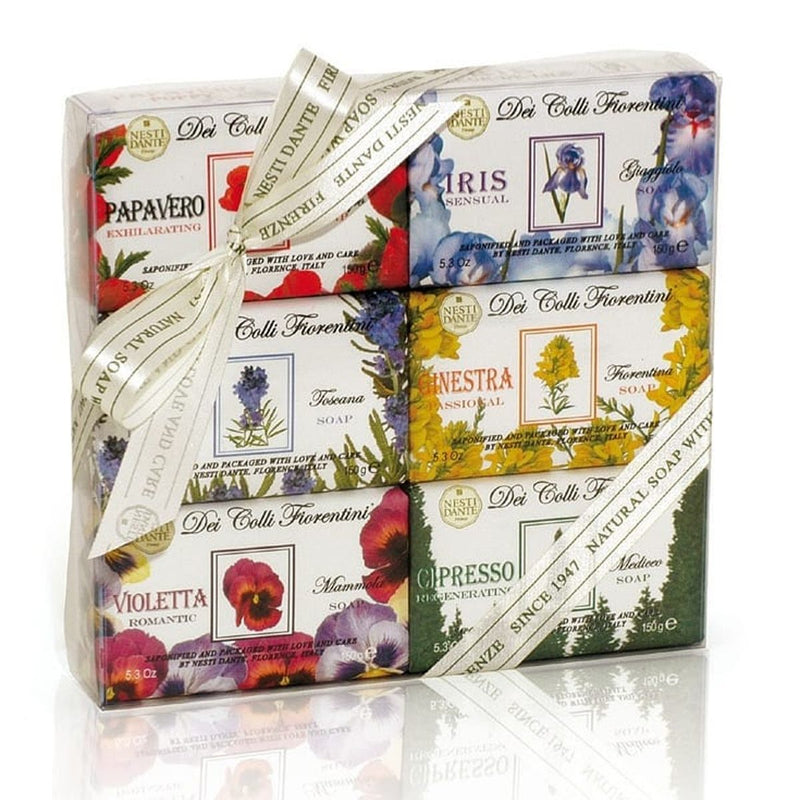 Load image into Gallery viewer, Nesti dante dei colli fiorentini geschenkset zeep 6x150gr.