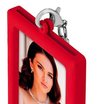 Load image into Gallery viewer, Zep foto sleutelhanger aa9r red 35x45 mm