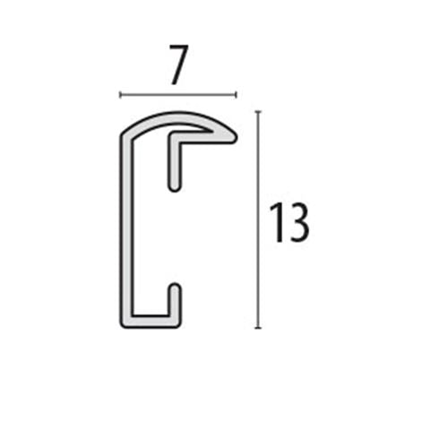 Load image into Gallery viewer, Zep fotolijst al1b15 black 20x25 cm