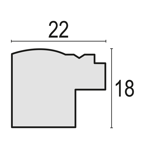 Load image into Gallery viewer, Zep fotolijst sn423b mason b 20x30 cm