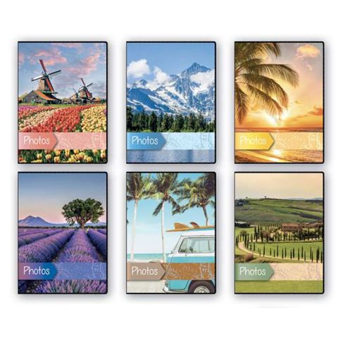 Load image into Gallery viewer, Zep Insteekalbum Set 36x MV4640T Viaggio voor 40 Foto's 10x15 cm