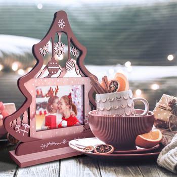 Load image into Gallery viewer, Zep Kerst Fotolijst Lindsay CH766 10x15 (29x5 h30) cm