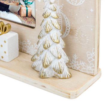 Load image into Gallery viewer, Zep Kerst Fotolijst LS7764 Shinny 10x15 (23,5x5 h15) cm