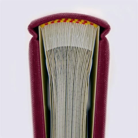 Load image into Gallery viewer, Zep ou242420 pergamin album 20 sheets bordeaux 24x24 cm