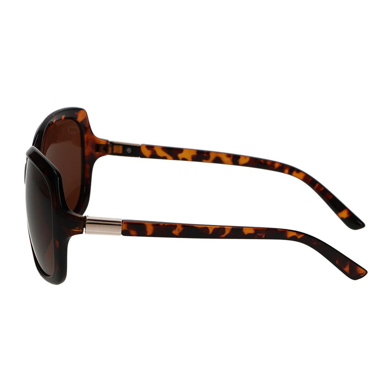 Load image into Gallery viewer, Spectrum zonnebril ovaal groot tortoise bruin dames