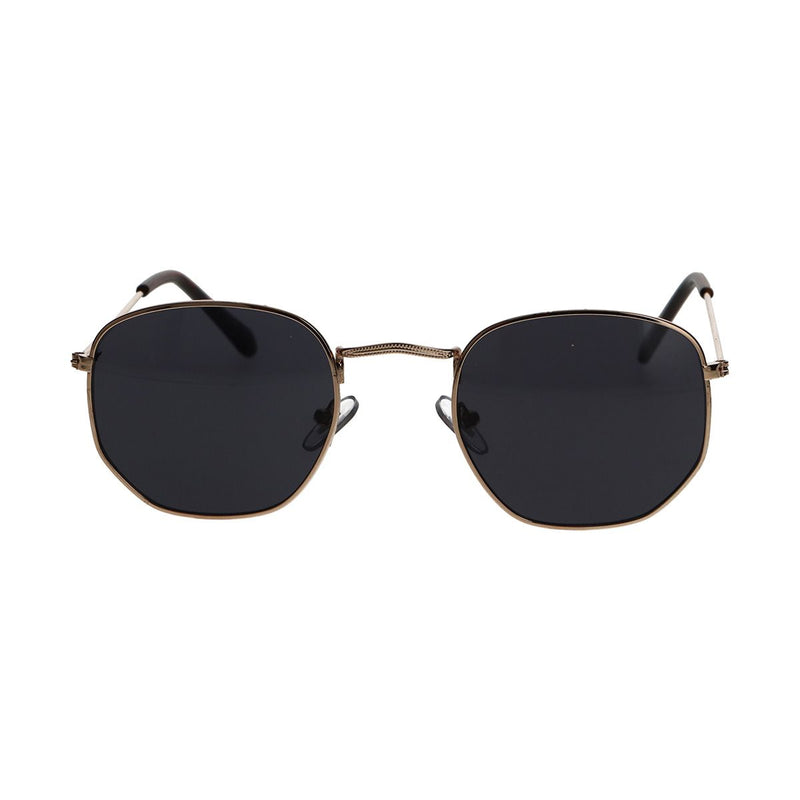 Load image into Gallery viewer, Spectrum zonnebril metaal goud hexagon dames