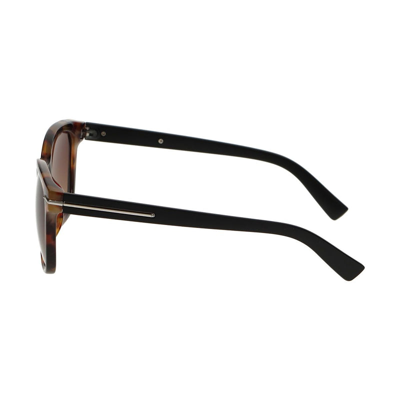 Load image into Gallery viewer, Spectrum zonnebril vierkant tortoise mat zwart dames