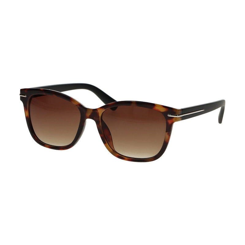 Load image into Gallery viewer, Spectrum zonnebril vierkant tortoise mat zwart dames