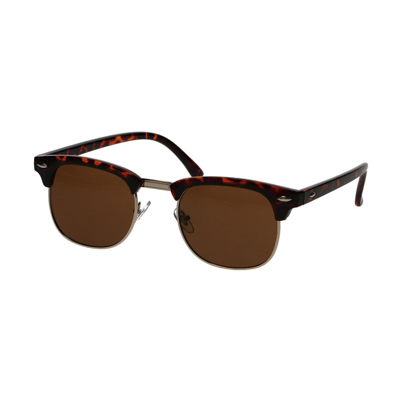 Load image into Gallery viewer, Spectrum zonnebril club vierkant havana goud bruin unisex