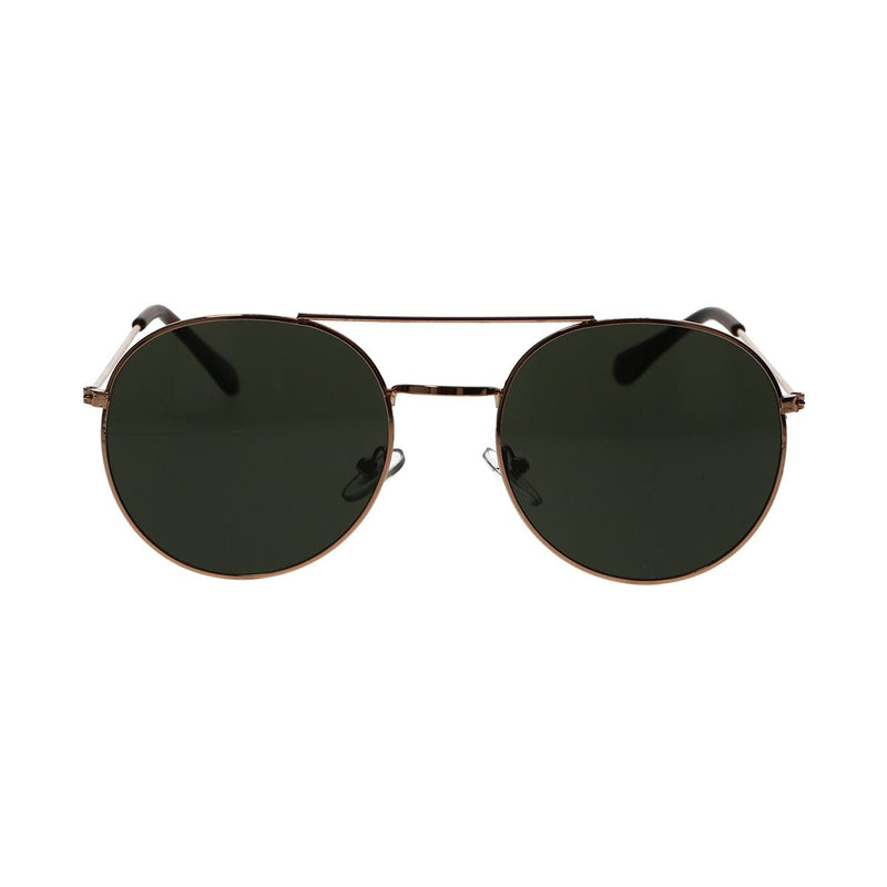 Load image into Gallery viewer, Spectrum zonnebril rond rose metaal groen unisex