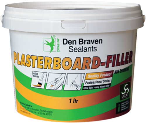 Afbeelding laden in galerijviewer, Den braven zwaluw plasterboard-filler 310ml wit - 11221202 - 11221202