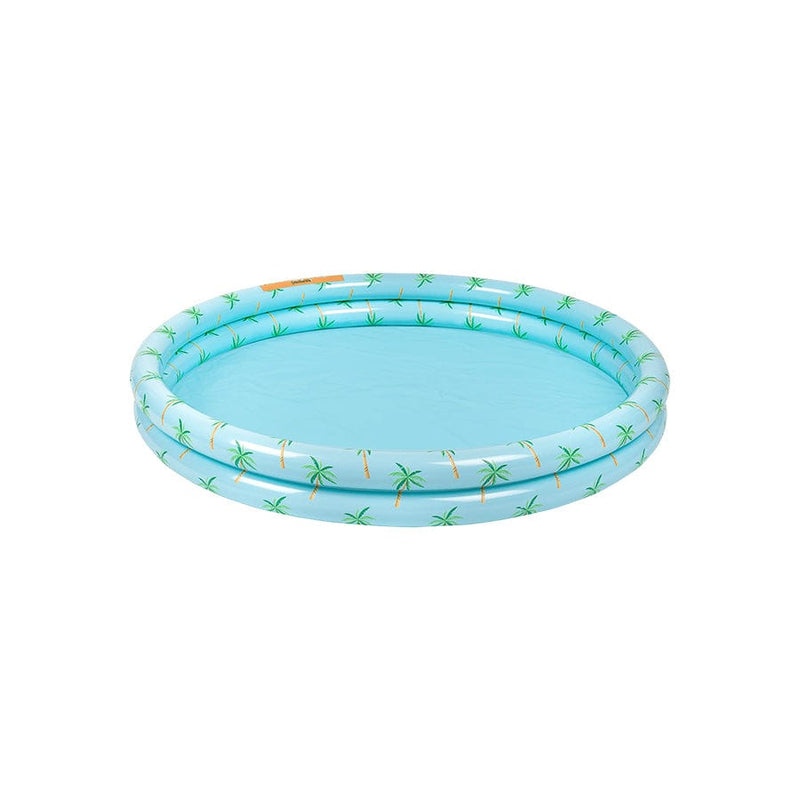 Cargue la imagen en el visor de la galería, Palm paradise | blauw baby zwembad ø 100 cm