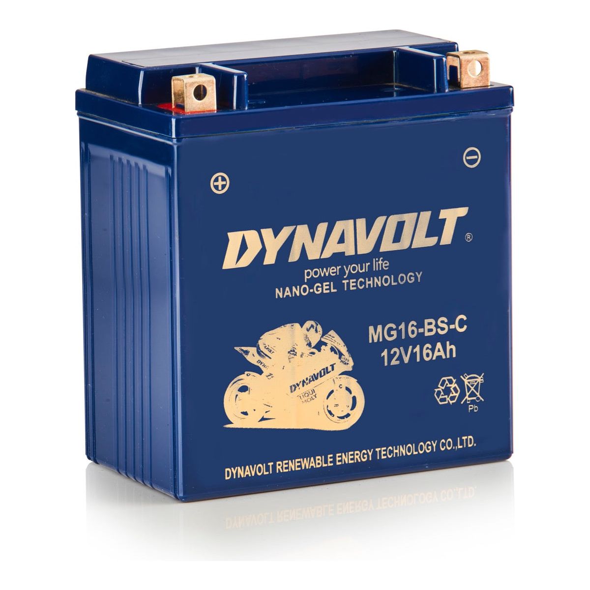 Accu Dynavolt MG16-BS-C (YTX16-BS)