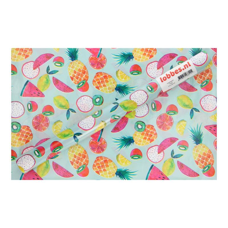 Load image into Gallery viewer, Rotolux Inpakpapier Fruit, 3 mtr.