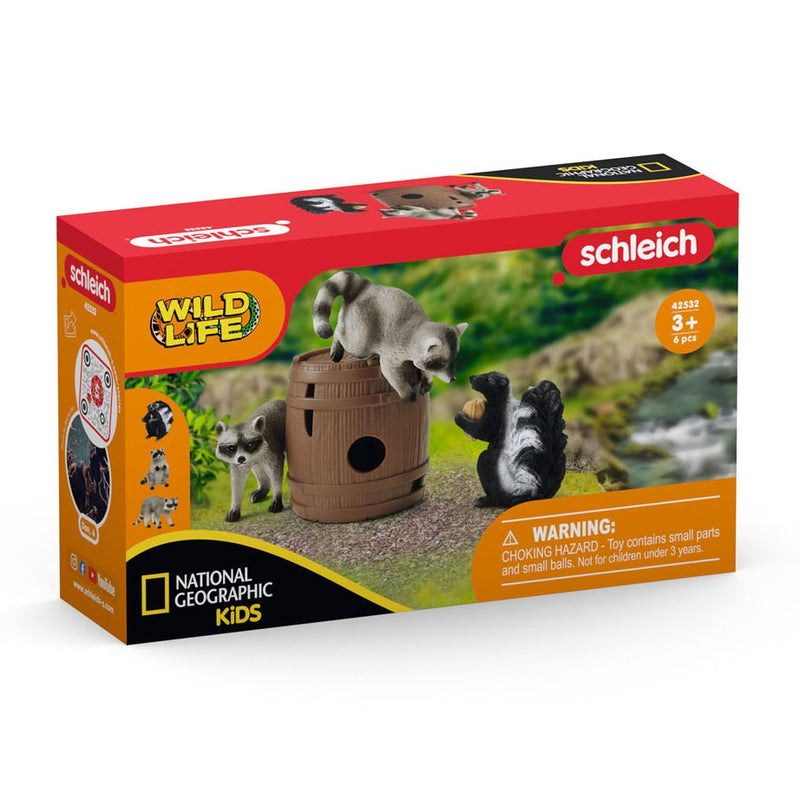 Load image into Gallery viewer, Schleich WILD LIFE Speelplezier met de Noot Bosdieren 42532