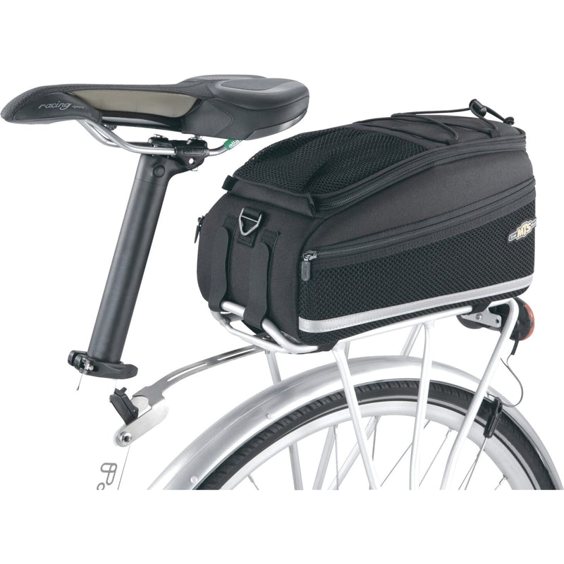 Load image into Gallery viewer, Topeak Dragertas MTS Trunkbag DXP Zwart, 22.6L, klittenband, waterbestendig, bidonhouder
