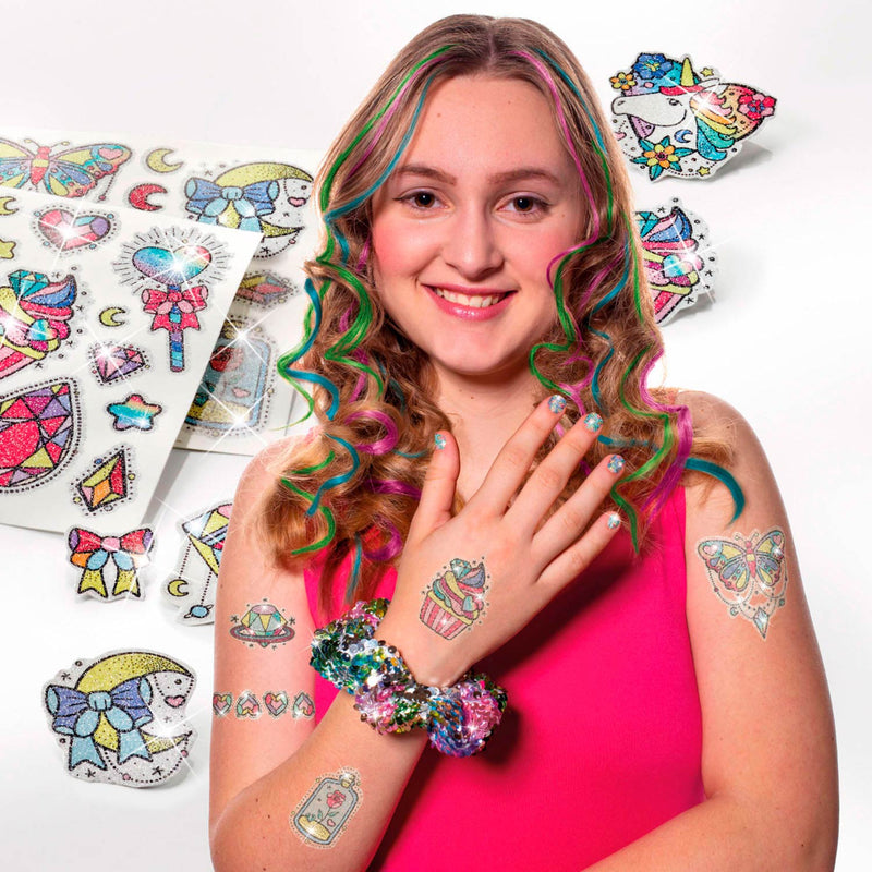 Load image into Gallery viewer, Totum Bling Bling Haarkrijt en Glitter Tattoo's