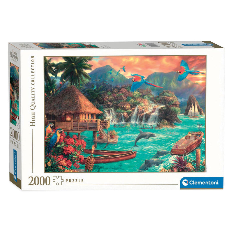 Cargue la imagen en el visor de la galería, Clementoni Legpuzzel Island Life, 2000st.