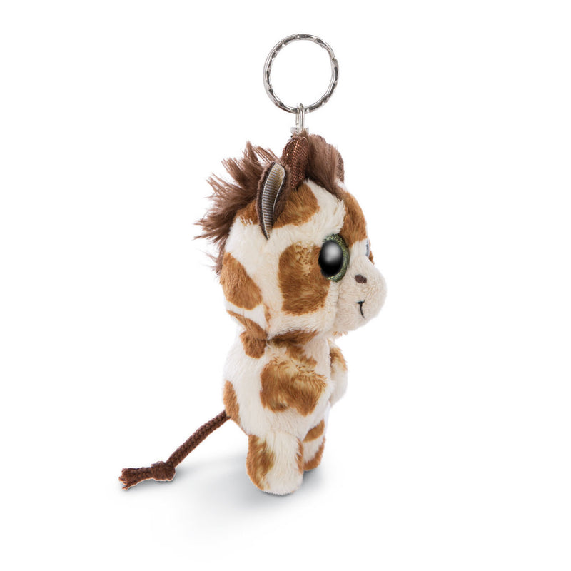 Load image into Gallery viewer, Nici Glubschis Pluchen Sleutelhanger Giraffe Halla, 9cm