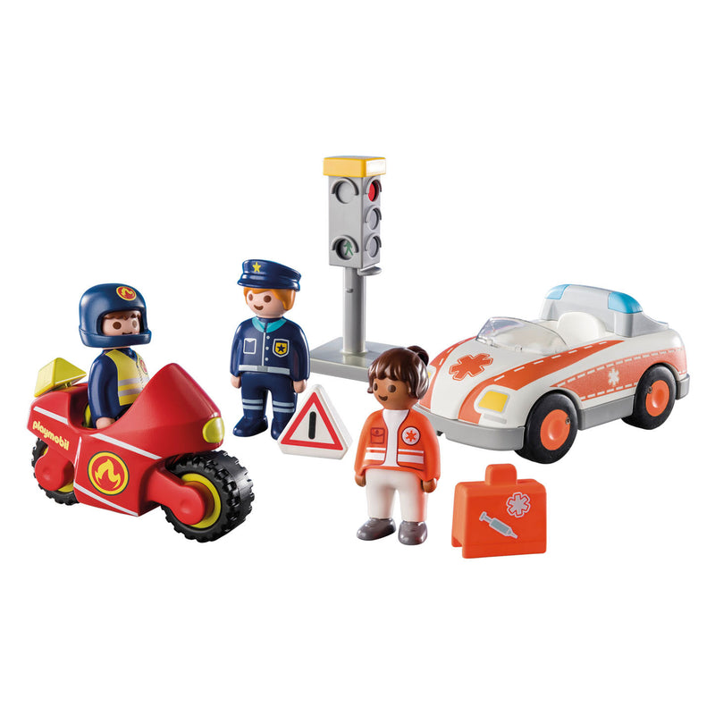 Load image into Gallery viewer, Playmobil 1.2.3. Alledaagse Helden 71156