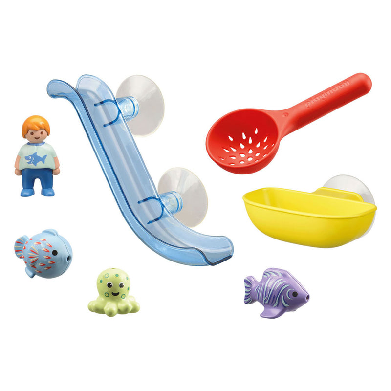 Load image into Gallery viewer, Playmobil 1.2.3. Visplezier met Zeedieren 70637