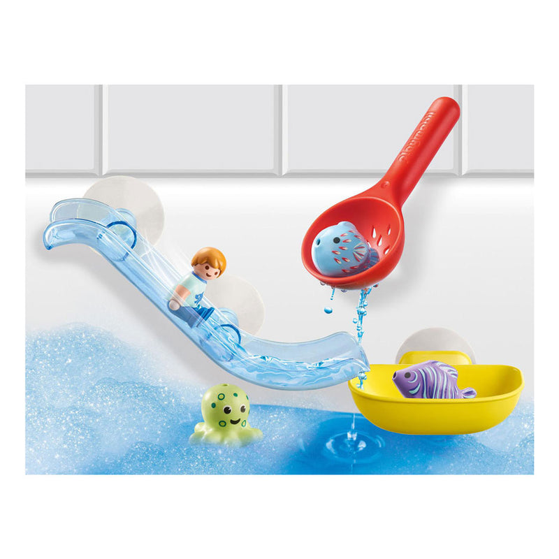 Load image into Gallery viewer, Playmobil 1.2.3. Visplezier met Zeedieren 70637