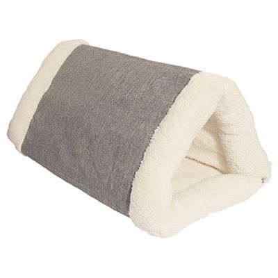 Load image into Gallery viewer, Rosewood Kattenmand snuggle plush 2 in 1 piramide deken
