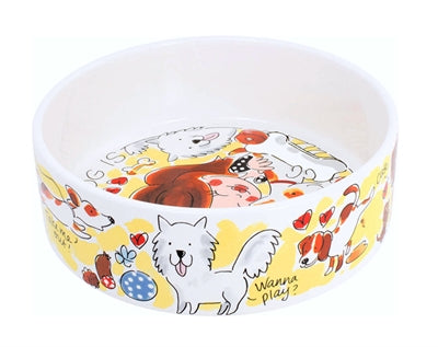 Load image into Gallery viewer, Blond amsterdam Voerbak hond home is where my dog is