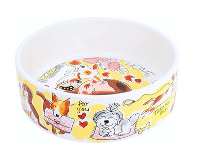 Load image into Gallery viewer, Blond amsterdam Voerbak hond home is where my dog is