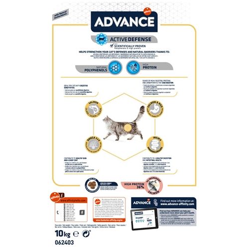 Load image into Gallery viewer, Advance Cat adult sensitive salmon