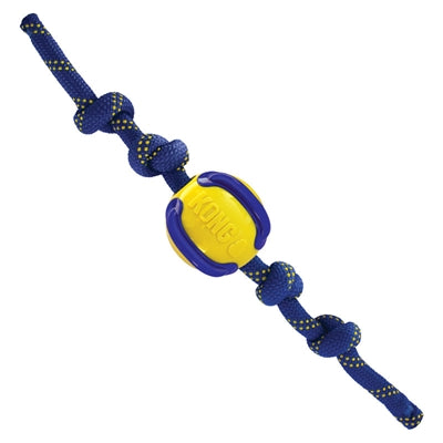Load image into Gallery viewer, Kong Jaxx brights ball+touw assorti