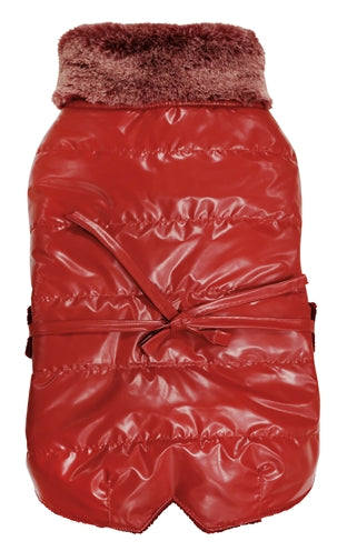 Load image into Gallery viewer, Croci hondenjas padded bull chic rood