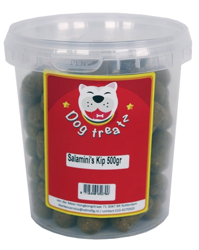 Load image into Gallery viewer, Dog treatz Salamini kip