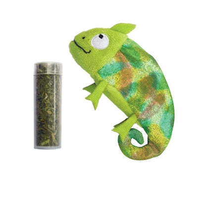 Load image into Gallery viewer, Kong Kameleon met catnip hervulbaar