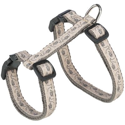 Load image into Gallery viewer, Trixie Kattentuig met riem grijs beige