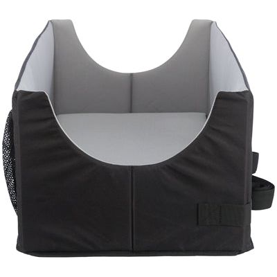 Load image into Gallery viewer, Trixie Autostoel hond dubbel zwart grijs