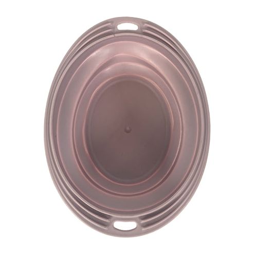 Load image into Gallery viewer, Happy pet Mad about pets voerbak drinkbak opvouwbaar blush roze